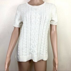 Tommy Bahama Women’s Top Shirt Cream Sz S/P